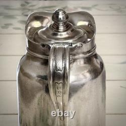 Vintage Silver Plate Insulated Tea Pot Hotel Pennsylvania RARE