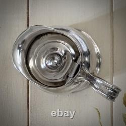 Vintage Silver Plate Insulated Tea Pot Hotel Pennsylvania RARE