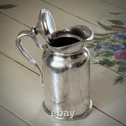 Vintage Silver Plate Insulated Tea Pot Hotel Pennsylvania RARE