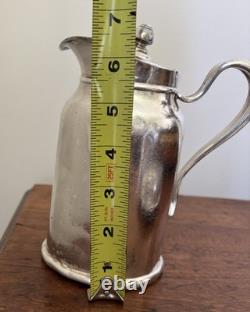 Vintage Silver Plate Insulated Tea Pot Hotel Pennsylvania RARE