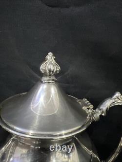 Vintage Silver Plate Tea Set Coffee Service 4 Piece