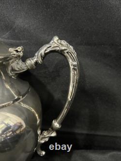 Vintage Silver Plate Tea Set Coffee Service 4 Piece