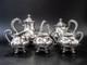 Vintage Silver Plate Tea Set Coffee Service 5 Piece Reed Barton Regent