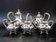 Vintage Silver Plate Tea Set Coffee Service 5 Piece Reed Barton Regent