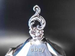 Vintage Silver Plate Tea Set Coffee Service Hibiscus FB Rogers 1960