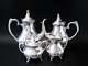 Vintage Silver Plate Tea Set Coffee Service Paisley Finial Webster Wilcox Is