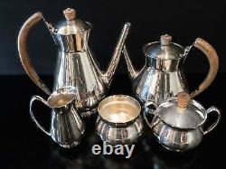 Vintage Silver Plate Tea Set Coffee Service Set Modern By Gorham