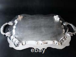 Vintage Silver Plate Tea Set Coffee Service Tray Seacrest Oneida