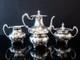 Vintage Silver Plate Tea Set Community Ascot Sheffield Reproduction