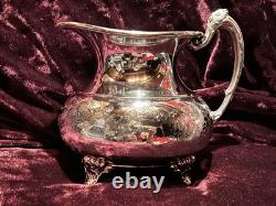 Vintage Silver Plate Tea Set Community Ascot Sheffield Reproduction