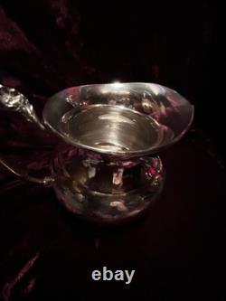 Vintage Silver Plate Tea Set Community Ascot Sheffield Reproduction