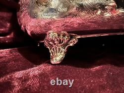 Vintage Silver Plate Tea Set Community Ascot Sheffield Reproduction