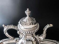 Vintage Silver Plate Tea Set With Tray St. James EG Webster