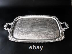 Vintage Silver Plate Tea Set With Tray St. James EG Webster
