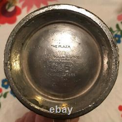 Vintage Silver Plate The Plaza Hotel Coffee Tea Pot 8 Oz New York City 1927