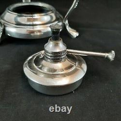 Vintage Silver Plated 20 Samovar Coffee Tea Hot Water/Beverage Urn with Burner