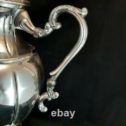 Vintage Silver Plated 20 Samovar Coffee Tea Hot Water/Beverage Urn with Burner