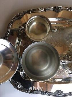 Vintage Silver Plated 5 Piece Tea / Coffee Set