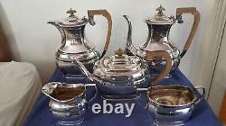 Vintage Silver Plated 5 Piece Tea/coffee Set Poston Lonsdale