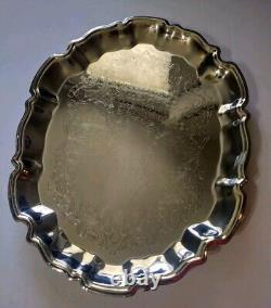 Vintage Silver Plated Tea Set Coffee Service and Tray Set- 5 Pieces