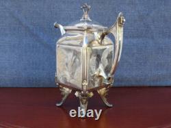 Vintage Silver Tea Set Coffee / Tea Pot Reed & Barton # 2585 Circa 1872 Excellen