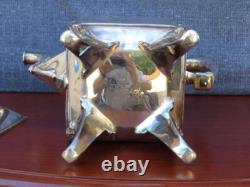 Vintage Silver Tea Set Coffee / Tea Pot Reed & Barton # 2585 Circa 1872 Excellen