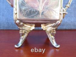 Vintage Silver Tea Set Coffee / Tea Pot Reed & Barton # 2585 Circa 1872 Excellen