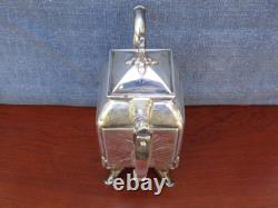 Vintage Silver Tea Set Coffee / Tea Pot Reed & Barton # 2585 Circa 1872 Excellen