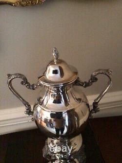 Vintage Silverplate Coffee/tea Urn/samover By Sheridan