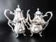 Vintage Silverplate Tea Set Service Georgetown