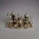 Vintage Silverplated 5 Piece Coffee/tea Set Pre-owned, Towle, With Tray. L New
