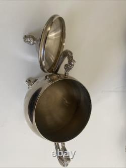 Vintage Silverplated 5 Piece Coffee/Tea Set Pre-owned, Towle, with tray. L New