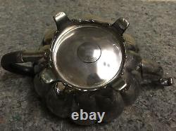 Vintage Tea Set Community Silver Plate Melon Canada 0201/0202/0203