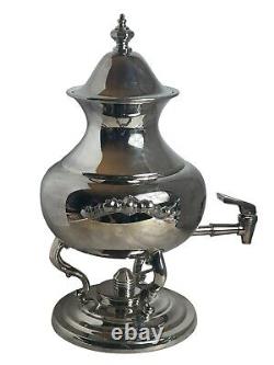 Vintage Tea Urn Primrose Silver Plate Coffee Hot Water Beverage Dispenser