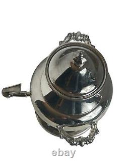 Vintage Tea Urn Primrose Silver Plate Coffee Hot Water Beverage Dispenser