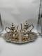 Vintage Towle Ep 2903 Silver Plate 5-piece Tea Set