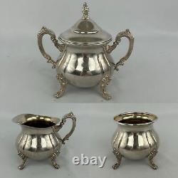 Vintage Towle Silver Plate 6-Piece Tea Set