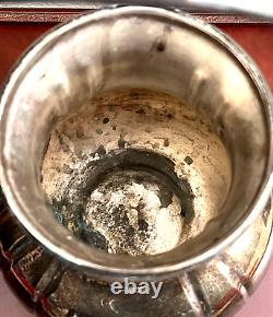 Vintage Towle Silverplate Tilting Coffee Pot Tea Kettle with Stand and Burner