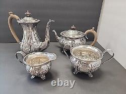 Vintage WA England Silver Plated Tea Set