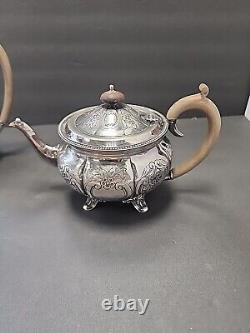 Vintage WA England Silver Plated Tea Set