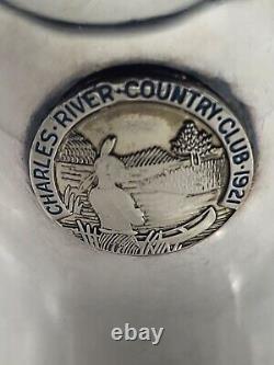 Vintage WM ROGERS Silver Plate CHARLES RIVER COUNTRY CLUB Tea Creamer 1921