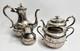 Vintage Walker & Hall Silver Plate 4-piece Tea Set 3053