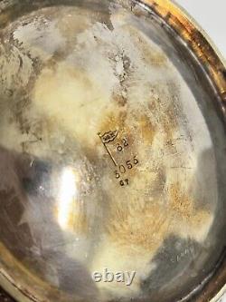 Vintage Walker & Hall Silver Plate 4-Piece Tea Set 3053