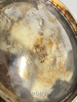 Vintage Walker & Hall Silver Plate 4-Piece Tea Set 3053