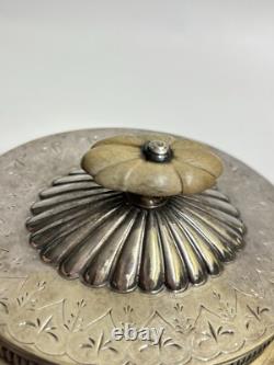 Vintage Walker & Hall Silver Plate 4-Piece Tea Set 3053