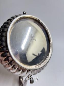 Vintage Walker & Hall Silver Plate 4-Piece Tea Set 3053