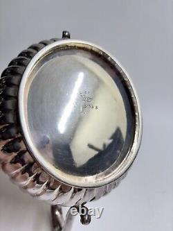 Vintage Walker & Hall Silver Plate 4-Piece Tea Set 3053