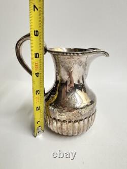 Vintage Walker & Hall Silver Plate 4-Piece Tea Set 3053