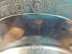 Vintage Wallace Baroque Silverplate Coffee & Tea Set