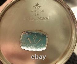 Vintage Wallace Silverplate USA Town House Tea/Coffee Set Mid Century Modern